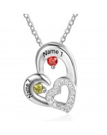 Personalized Birthstone Necklace JEWJONE101876